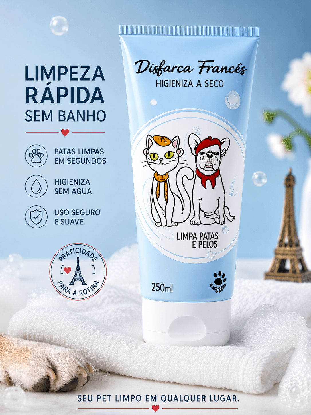 Disfarca Frances - Higieniza a Seco 250ml