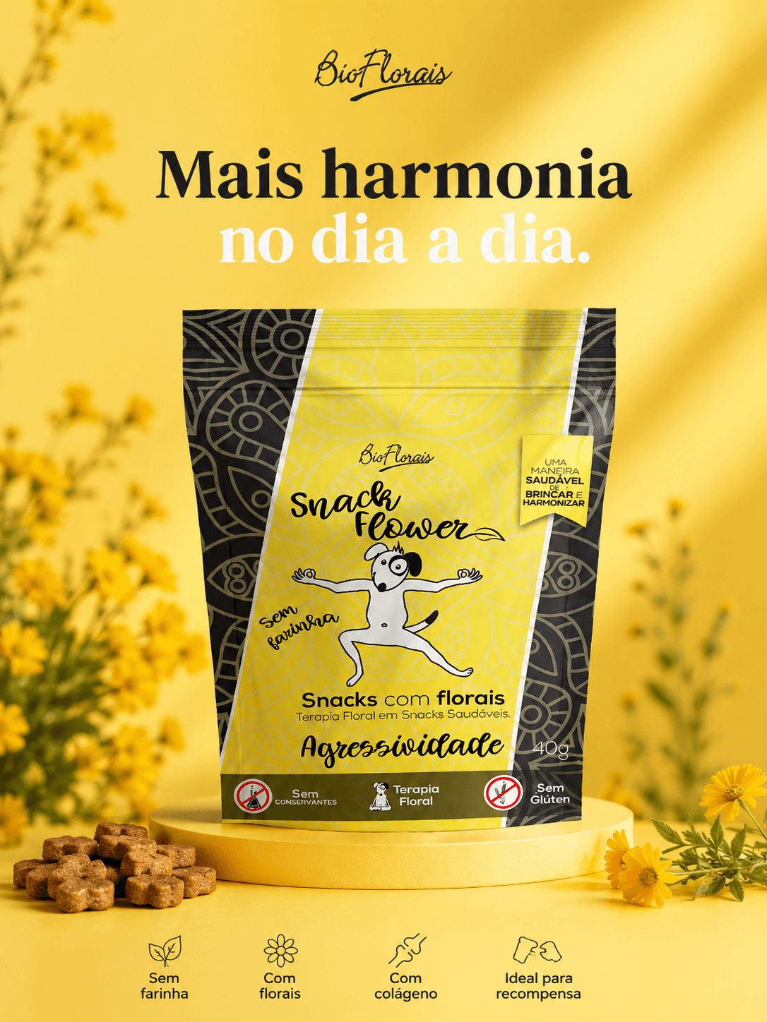 Snack Flower Agressividade - 40g