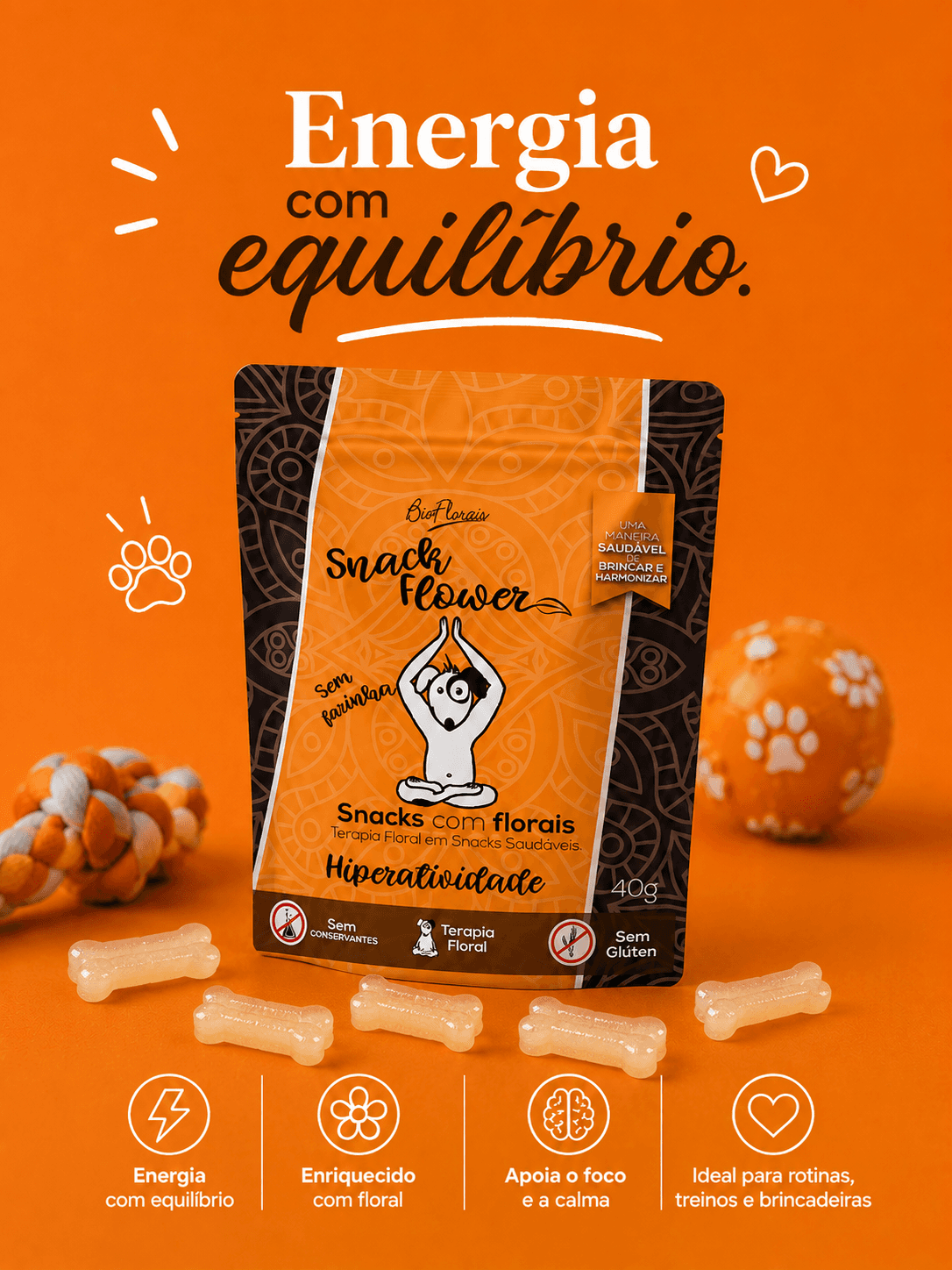 Snack Flower Hiperatividade - 40g