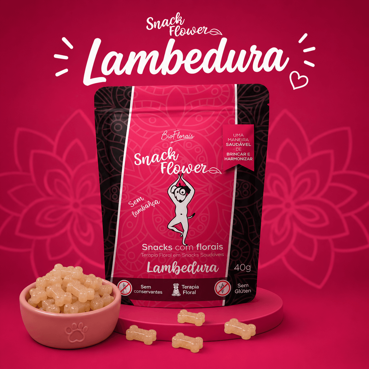 Snack Flower Lambedura - 40g