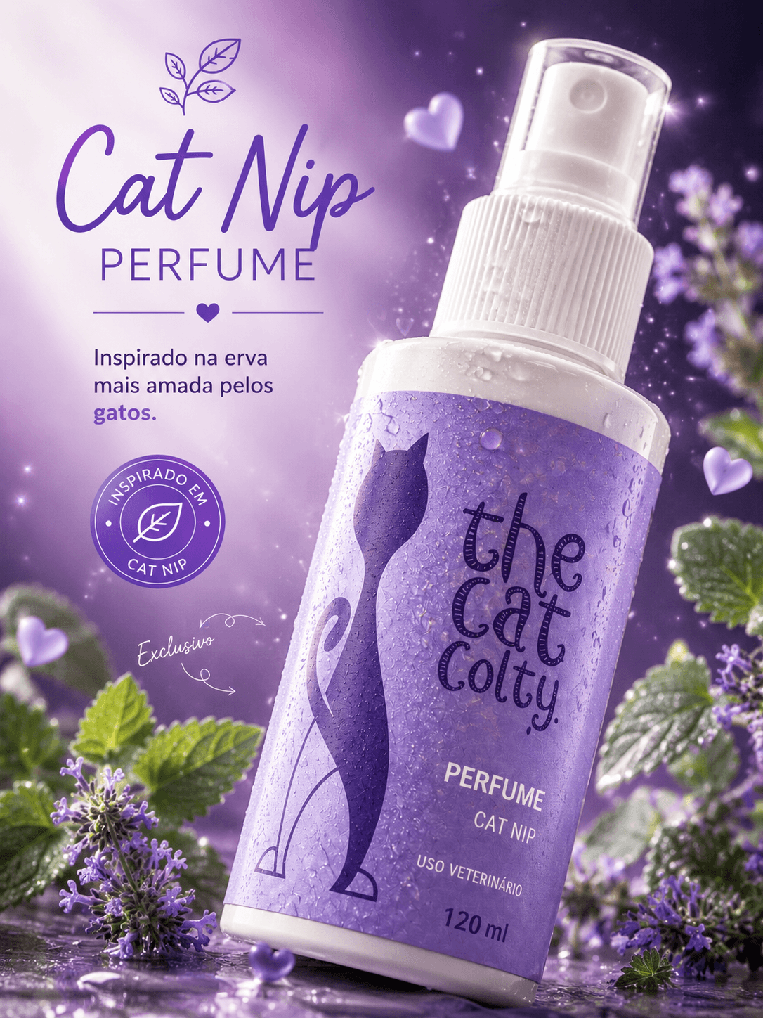 Perfume Cat Nip - 120ml